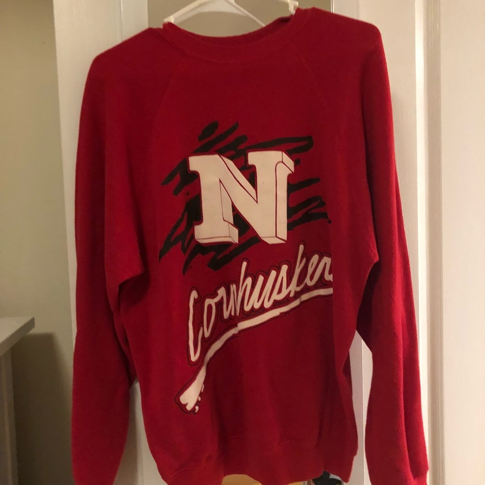 Vintage Nebraska Huskers crewneck